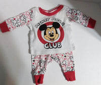 Mickey Mouse Club 2 Piece Infant 0-3 Pajamas-We Got Character