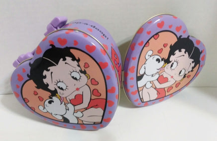 Betty Boop Pudgy Collector Tin Storage Box with handle-We Got Character