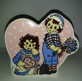 Raggedy Ann and Andy Vase-We Got Character