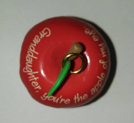 1992 Hallmark Granddaughter, You're The Apple Of My Eye Ornament-We Got Character