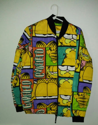 Garfield Multi Print Block Coat Jacket-We Got Character