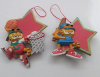 Garfield Christmas Ornaments Sports Musical-We Got Character