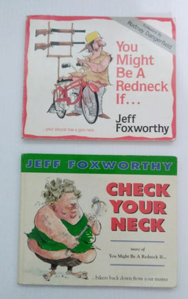 Lot of 2 Jeff Foxworthy Books-We Got Character