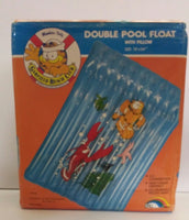 Garfield Double Pool Float with Pillow-We Got Character
